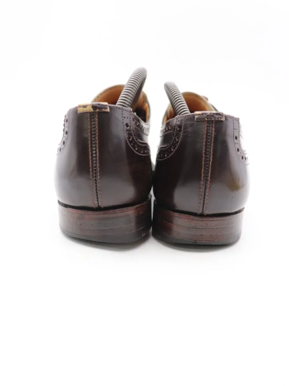 Church's Oxford Dress Shoe Men’s 8.5 F UK 9.5 Dark Brown Leather Cap Toe England